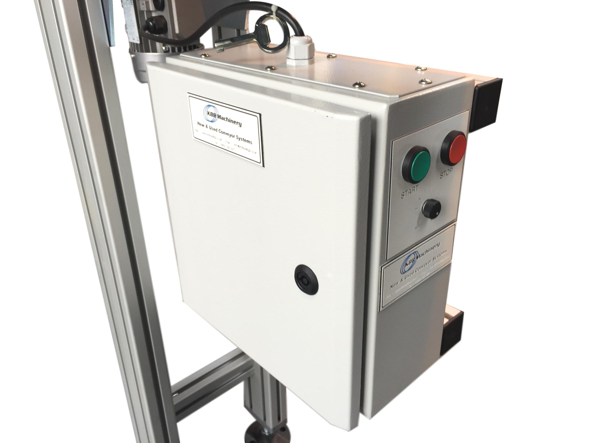 Small Belt Conveyor control panel 240v KCB 40 SHORT CONVEYORS Small Belt Conveyor control panel 240v KCB 40 SHORT CONVEYORS