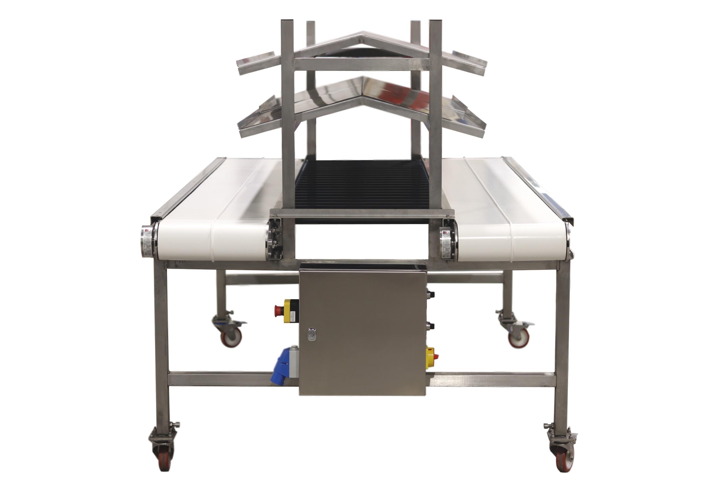 Stainless Belt Conveyors Custom Conveyors Special Conveyors made to order conveyors tailor made conveyors conveyor design