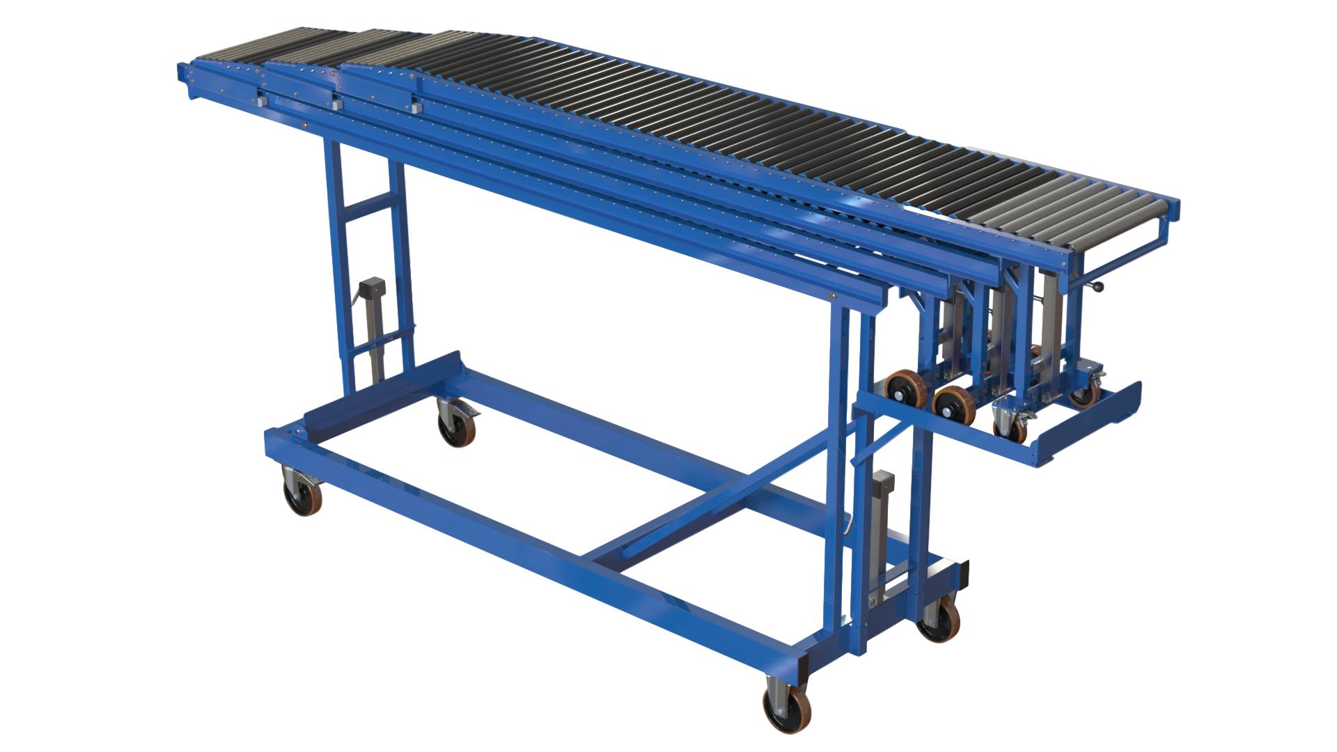 High Level Container Unloading Conveyor