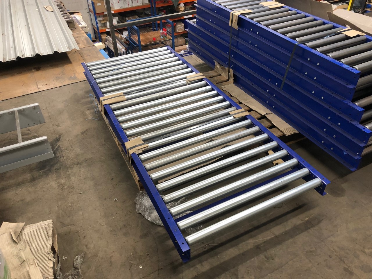 Ex demo gravity roller conveyor for sale